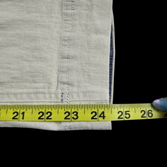 NWT Tommy Hilfiger Cream Casual Peekaboo Ankle Cuff Pants with Drawstring Sz 6 - Picture 11 of 12